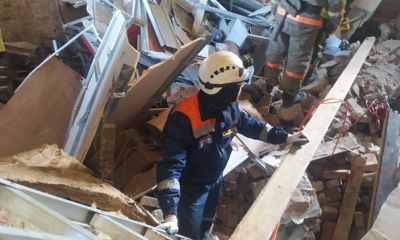 Трое под наблюдением медиков, подозреваемый задержан: последствия обрушения здания в центре Ярославля