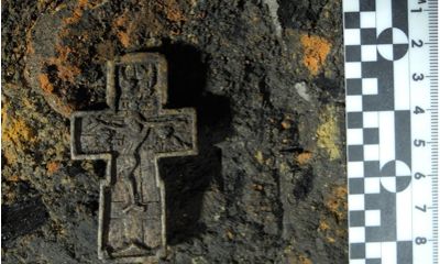 Археологи нашли в Ростове редкий костяной крест