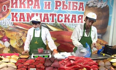 В Ярославль приехала выставка «Икра и рыба Камчатки»