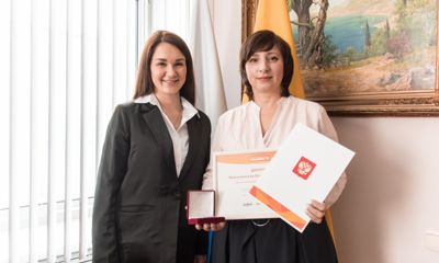 Волонтер из Ярославля получила памятную медаль международной премии #МыВместе и грамоту от Президента РФ