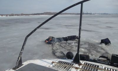 Очевидцы пытались его спасти: в полиции рассказали о провалившемся под лед жителе Ростова