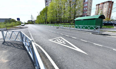 В Ярославле отремонтировали улицу Батова