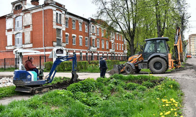 В Ярославле назвали сроки окончания ремонта дороги на улице 1905 года