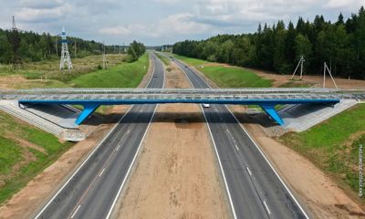 За год поток авто на трассе М8 «Холмогоры» вырос в полтора раза