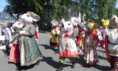 Жители Мышкина отмечают День города