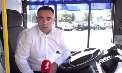 На 176 маршрут Ярославля сегодня вышли новые желтые автобусы