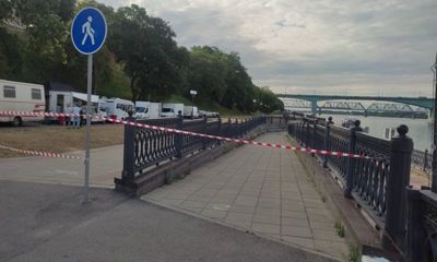 На ярославском променаде вдоль Волги снимают фильм про великого князя всея Руси