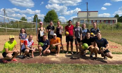 В Первомайском районе прошел турнир по пляжному волейболу