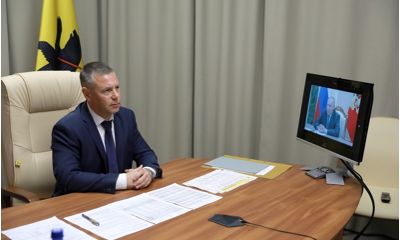 Михаил Евраев рассказал Президенту об основных показателях социально-экономического развития региона и результатах работы за 9 месяцев
