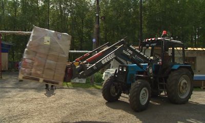 Под Москвой к отправке готовится спецрейс Министерства обороны с новой партией гуманитарной помощи от Ярославской области на Донбасс