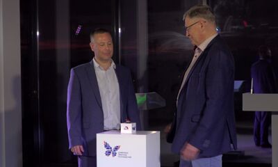 Яркими огнями в день города засияла телевизионная башня