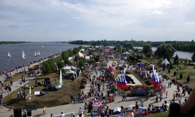 Свыше 23 тысяч туристов посетили День города Ярославля и гастрофестиваль «Пир на Волге»
