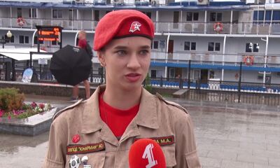 В Ярославль приехали юнармейцы из Калининградской области