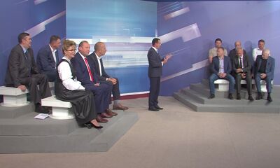 Первый комментарий после закрытия избирательных участков Михаил Евраев дал телеканалу «Первый Ярославский»