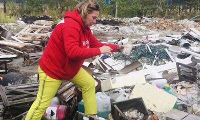 Под Ивняками в Ярославском районе представителями ОНФ обнаружена свалка опаснейших химотходов