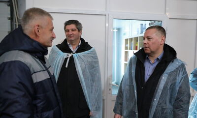 В выходные губернатор с рабочей поездкой посетил отдалённый район области