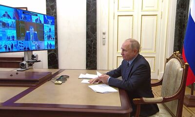Владимир Путин в режиме видеоконференции принял участие в открытии очистного комплекса в селе Золоторучье Угличского района