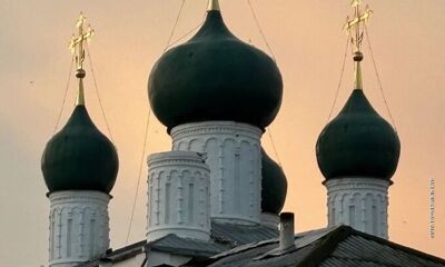В Переславле из-за сильного ветра упал один из пяти куполов Благовещенской церкви