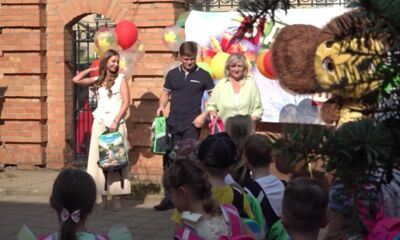 Ярославский шинный завод организовал праздник для будущих первоклассников и их родителей