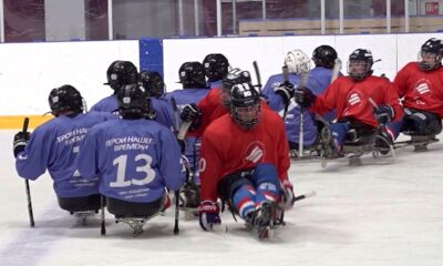 В Ярославле проходят всероссийские соревнования по следж-хоккею «Герои нашего времени»