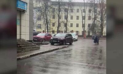 В соцсетях появились кадры первого ярославского снега