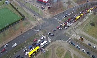 В полиции назвали страшную причину образовавшейся пробки на проспекте Фрунзе в Ярославле