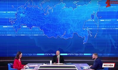 Ярославский телеканал побывал на пресс-конференции Владимира Путина