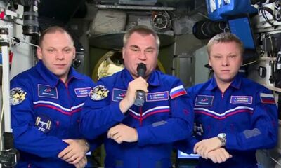 Рыбинский космонавт поздравил россиян с наступающим Новым годом