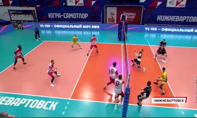 Волейбольный «Ярославич» на выезде дважды обыграл «Югру-Самотлор»