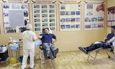 Больше 20 литров крови сдали сотрудники УФСИН в рамках благотворительной акции