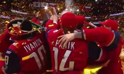 «ЯПервый» подготовил специальный репортаж о победе «Локомотива» в Кубке Гагарина