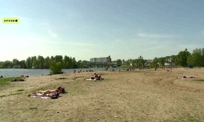 На пляжах в Ярославле можно только загорать