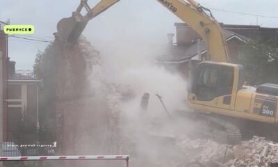 В Рыбинске незаконно снесли самый «узкий» дом