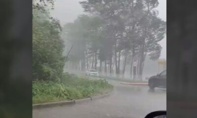 В сети появились кадры последствий сильных дождей в Ярославле