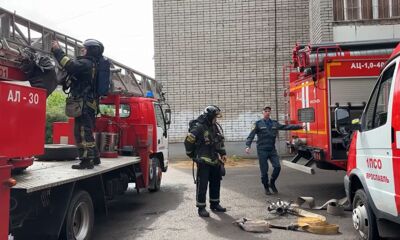 В День единой пожарной безопасности ярославские спасатели провели масштабные учения
