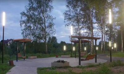 В соцсетях появились кадры благоустроенного парка под Ярославлем