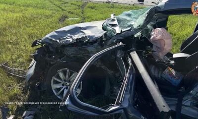 В тройном ДТП под Ярославлем погиб мужчина и пострадали дети