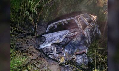 В машине находились трое: под Рыбинском сгорел автомобиль