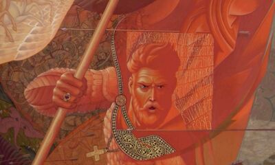 В Ярославле впервые представили эпическое панно-триптих «Слово о полку Игореве»