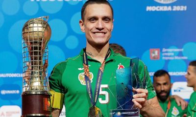 Ярославец Борис Никоноров завоевал «золото» в составе московского «Локомотива» на Мундиалито-2021, стал лучшим игроком и лучшим бомбардиром турнира