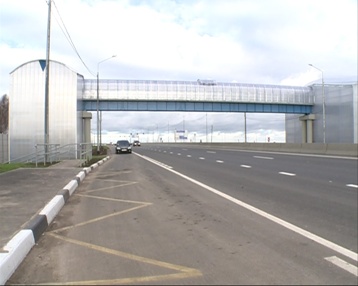 В Кузнечихе и в поселке Подвязное открыли наземные пешеходные переходы