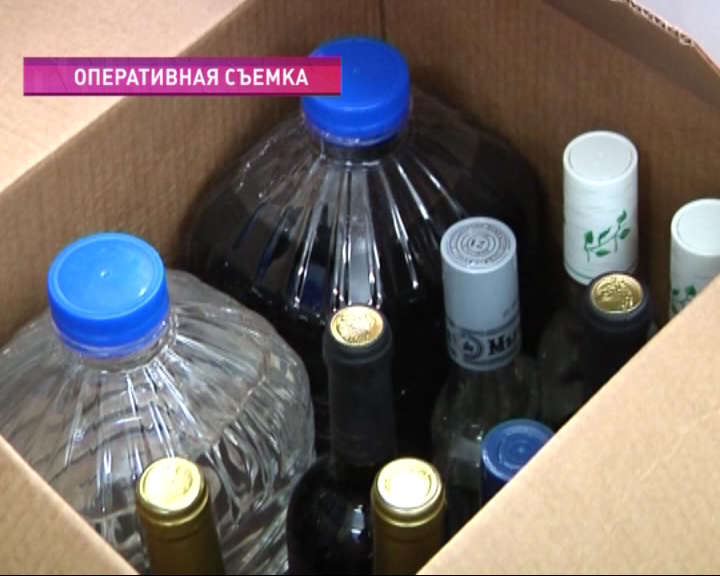 Арестована партия подозрительного алкоголя