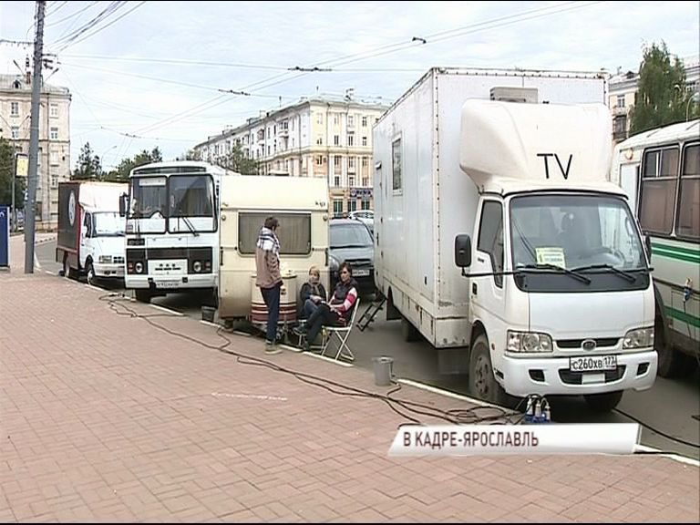 В столице «Золотого кольца» снимают остросюжетный сериал