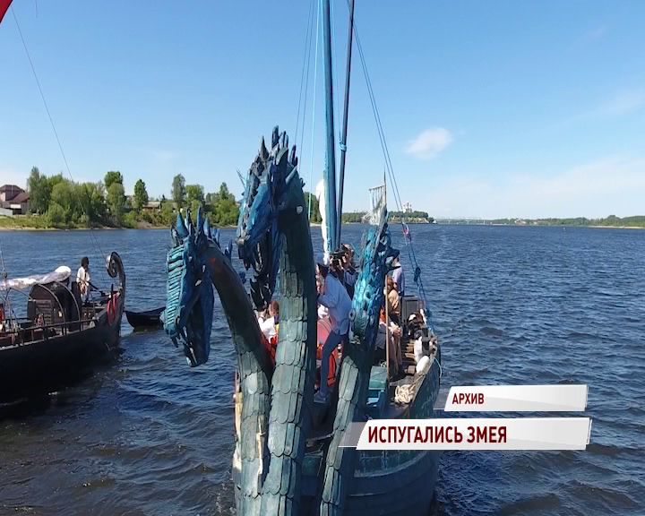 Приняли ладью за монстра: «Горыныч» из Ярославля напугал пограничников