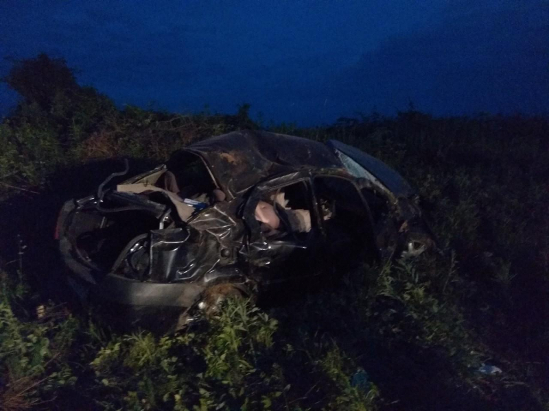 Покорежило как консервную банку: в ДТП в Большом селе погиб водитель «Рено»