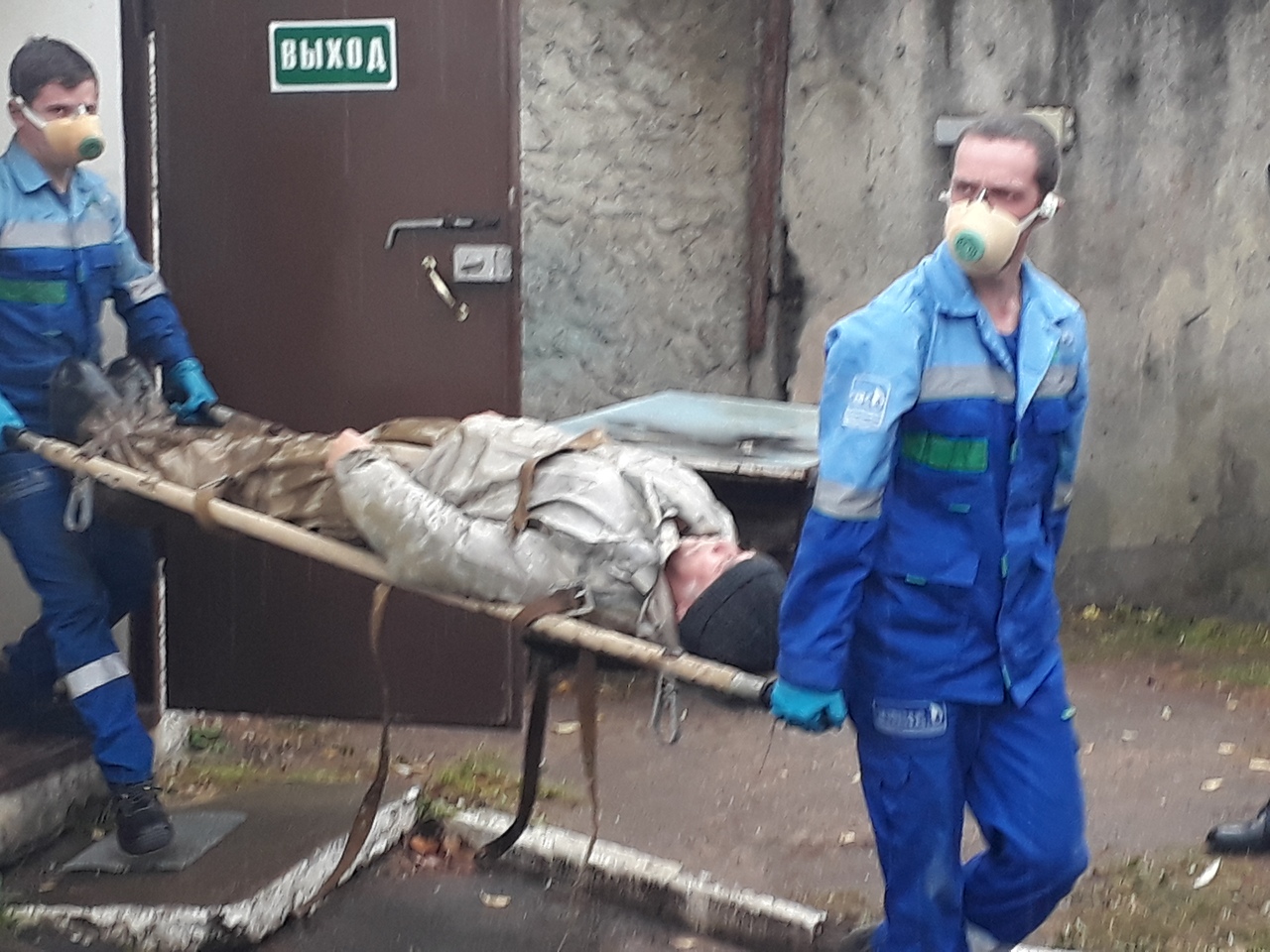 В Рыбинске сотрудники водоканала ликвидировали условную утечку жидкого хлора