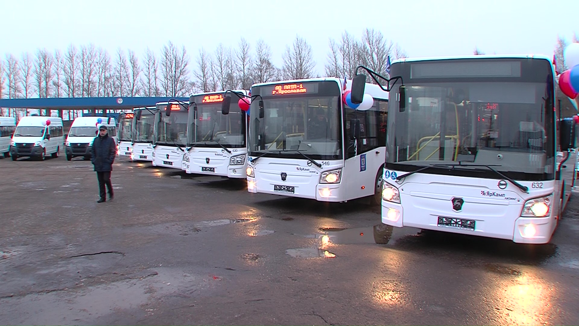 Ярославский автопарк пополнился 28 новыми автобусами