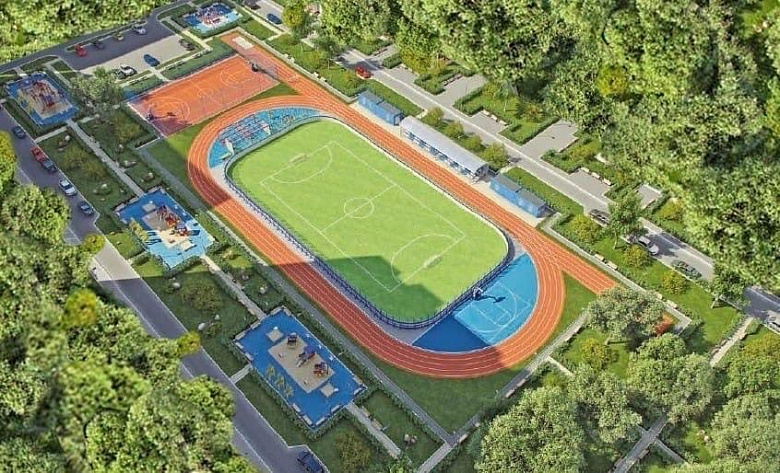 На Резинотехнике началось строительство нового современного ФОКа