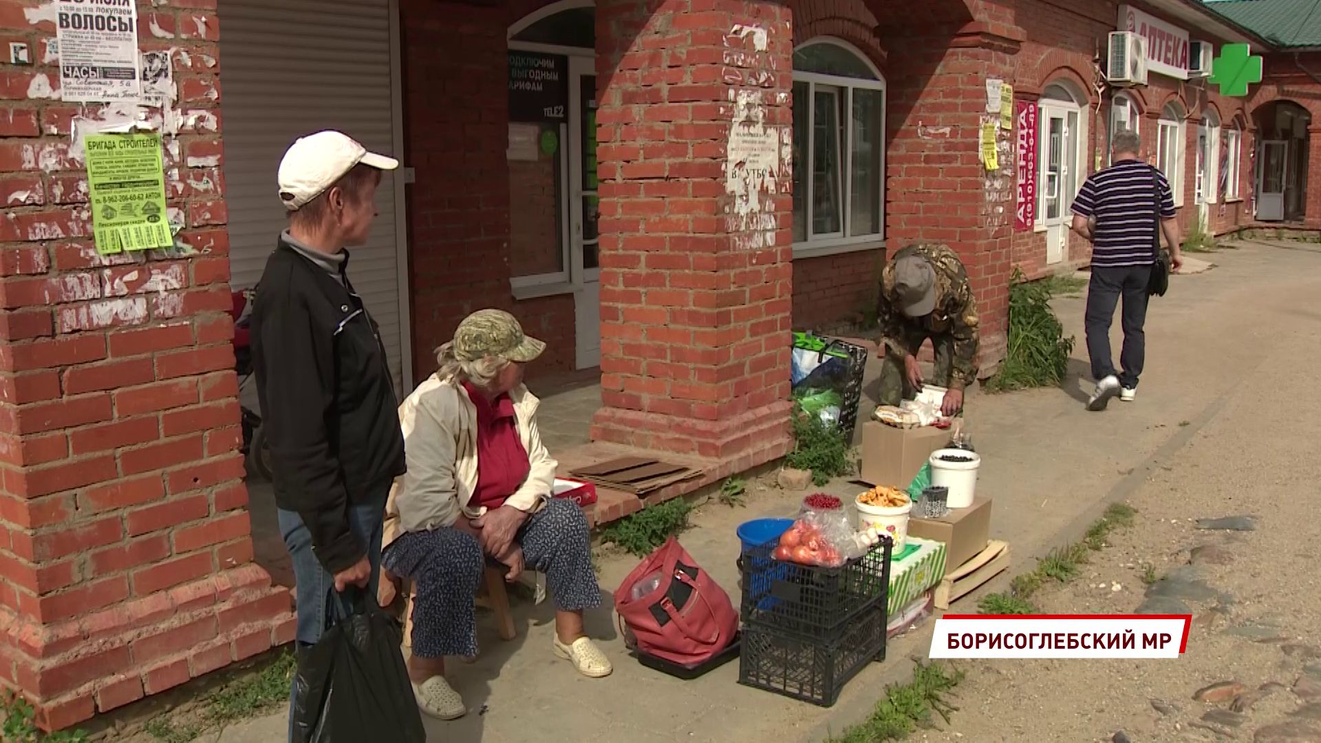 Жителей Борисоглебского спасает урожай: бабушки и дедушки поселка устраивают ярмарки