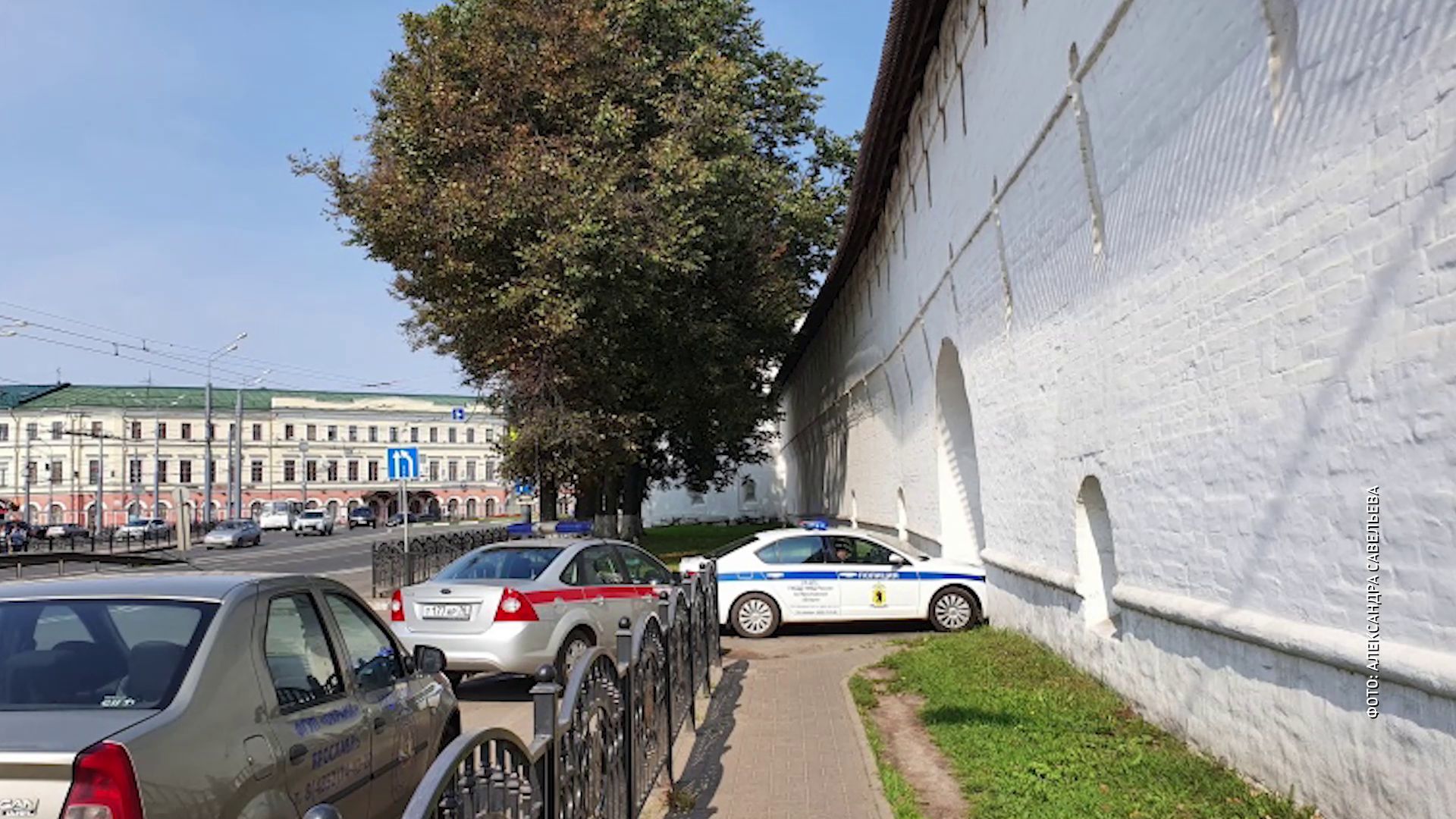 Из Ярославского музея-заповедника вывезли найденный снаряд